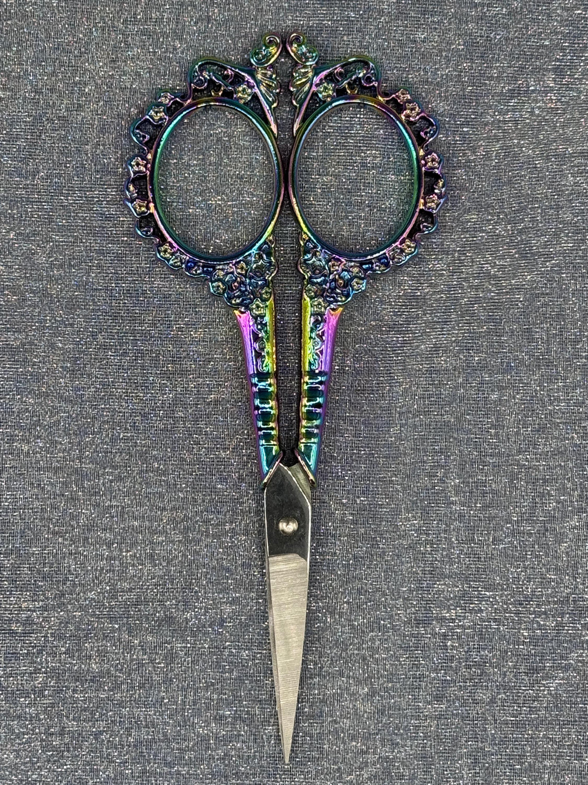 Retro Zakka Antique Embroidery Scissors with Sheath