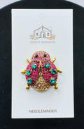Pink Lady Bug Jeweled