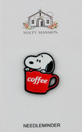 Coffee Cup Pup Enamel