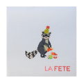LaFete Party Animals - Birthday Bandit Hand Painted Canvas