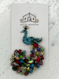 Peacock with Jeweled Tail Jeweled
