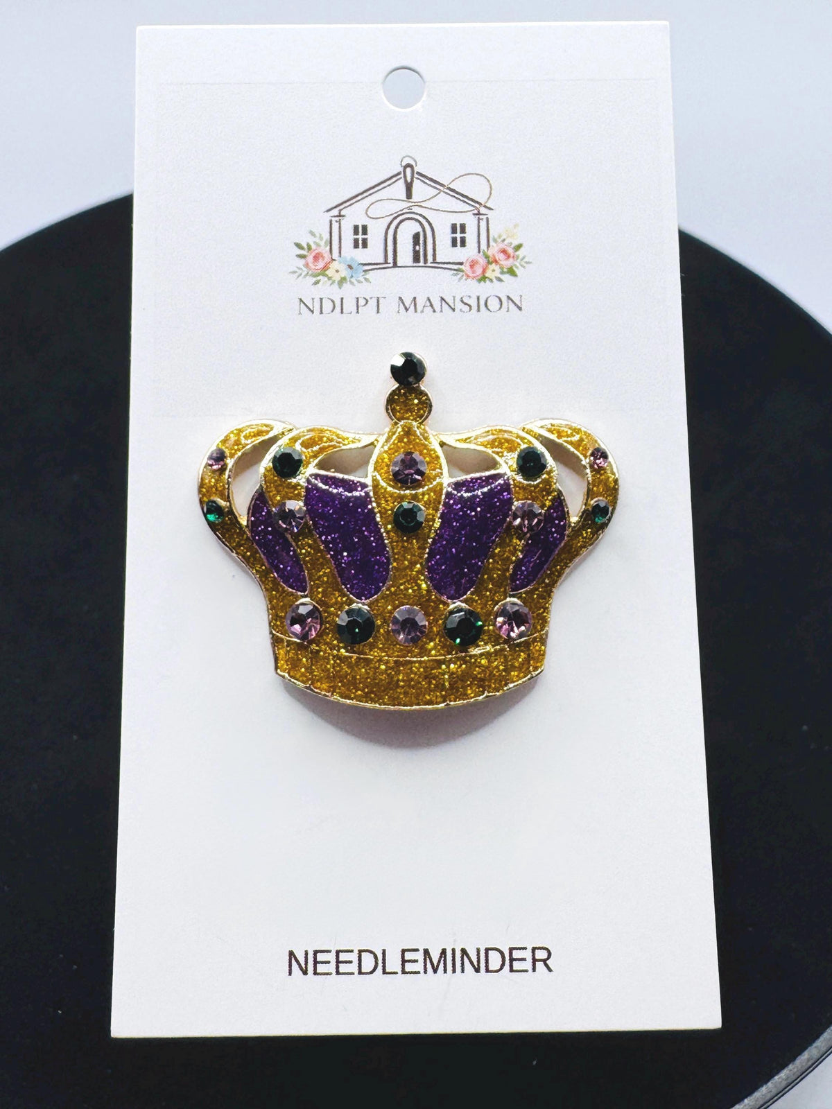 Mardi Gras Crown Deluxe Enamel