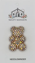 Multi Crystal Teddy Bear Jeweled