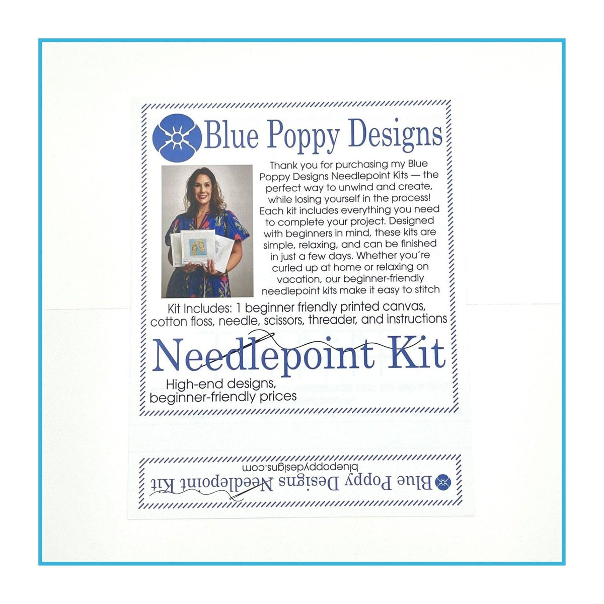 Mojito Needlepoint Design