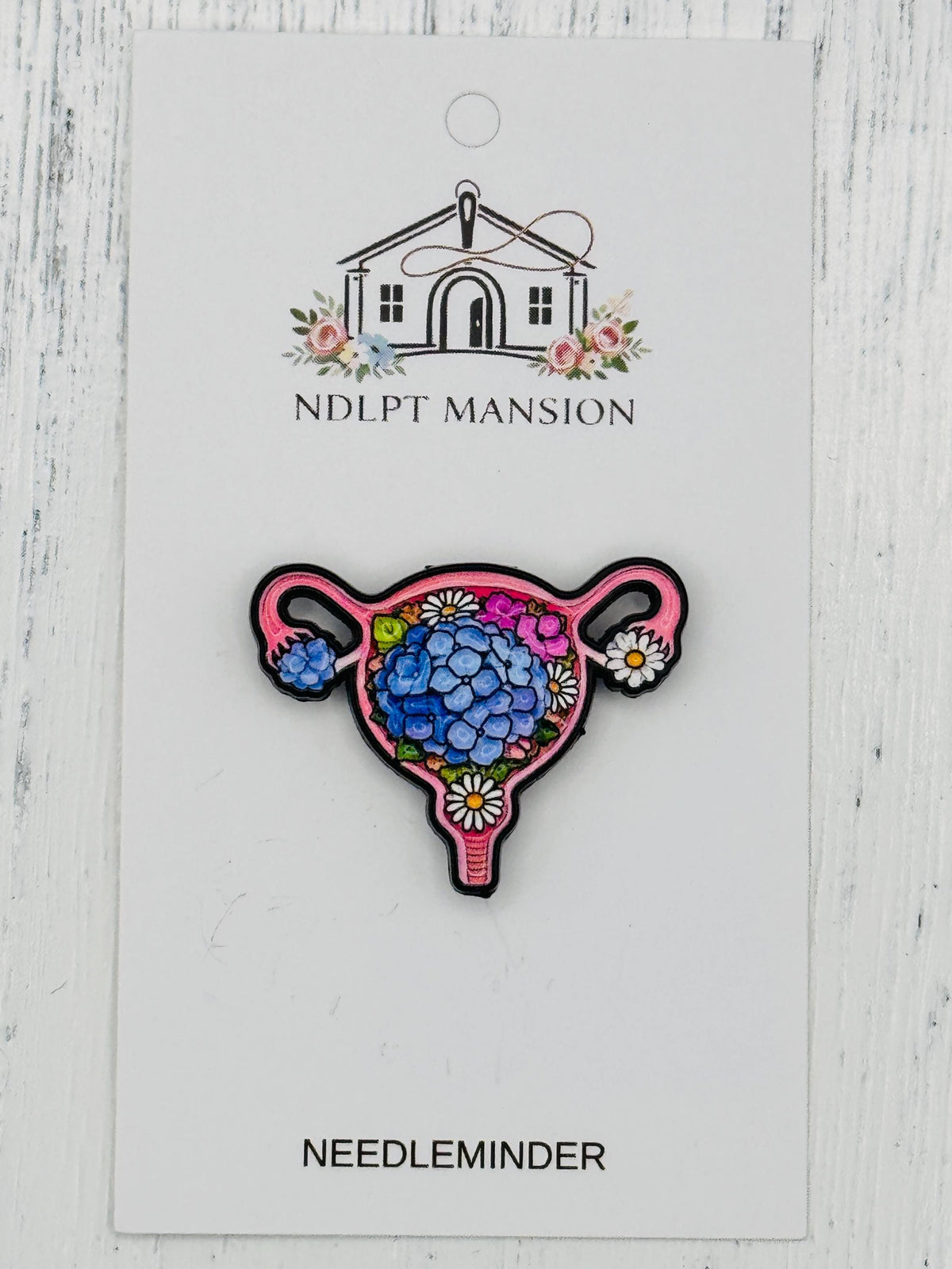 Anatomical Uterus Floral Enamel