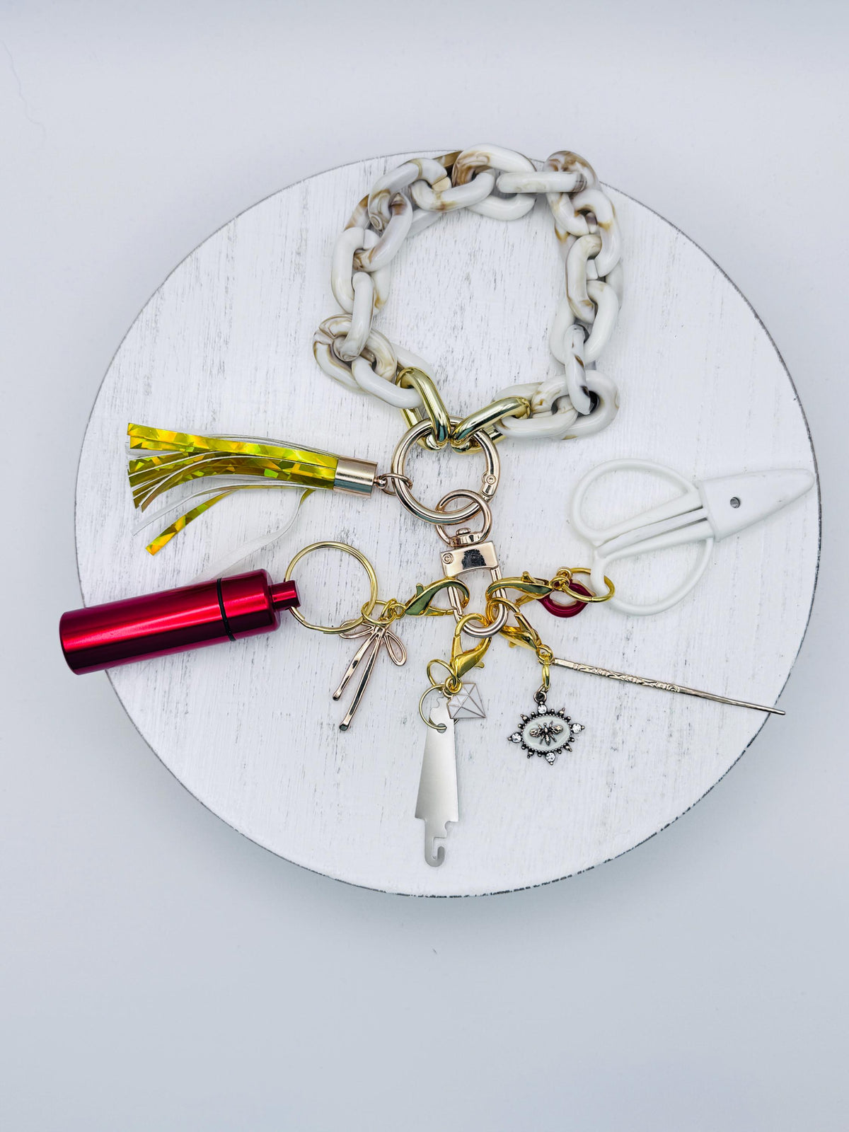 Acrylic Chain Link Bracelet Tool Kit