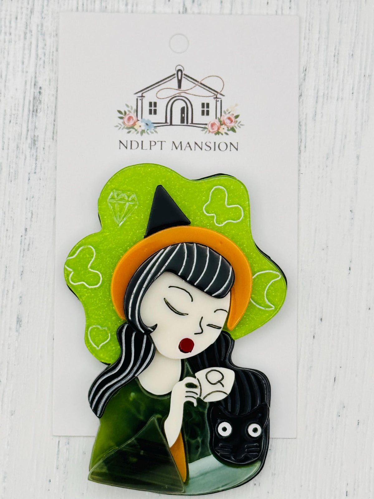 Green Witch Acrylic
