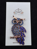 Blue Owl Jeweled