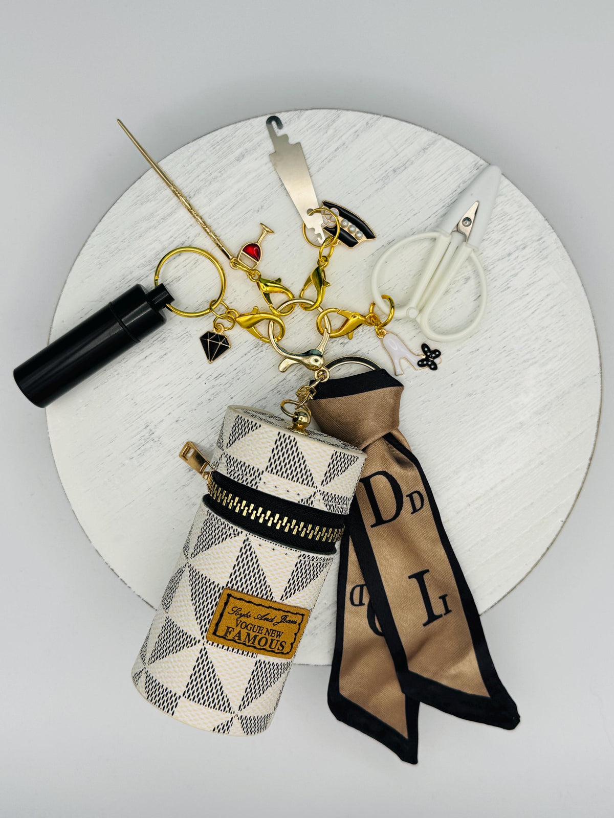 Barrel Bag Charm Tool Kit