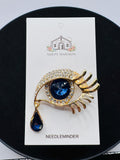 Eye with Teardrop Jeweled