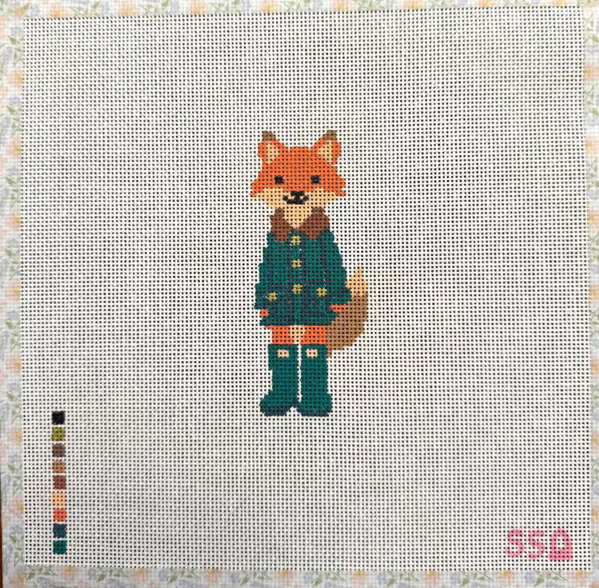 Stitched Stirrup Preppy Fox