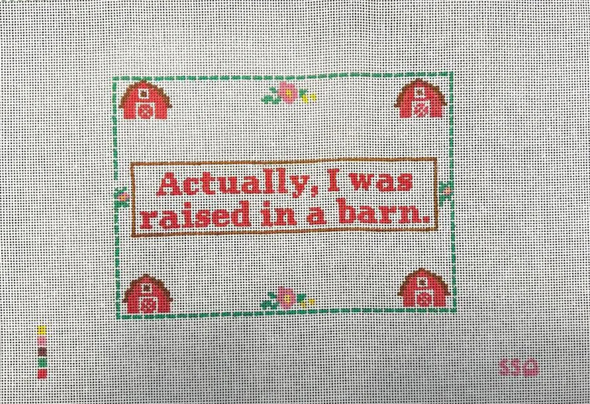Stitched Stirrup Raised In a Barn