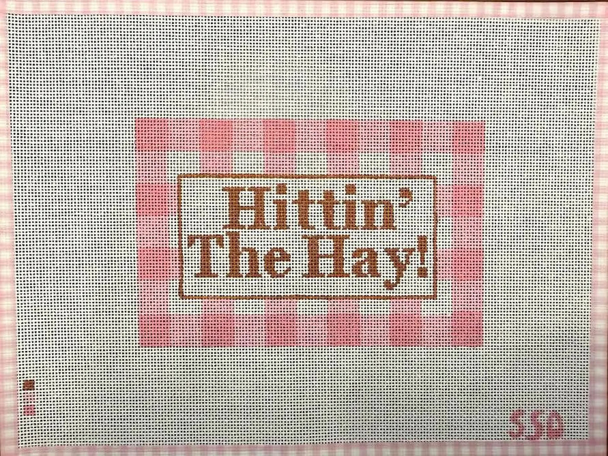 Stitched Stirrup Hitting the Hay