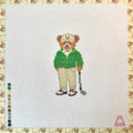 Stitched Stirrup Golf Bear