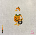 Stitched Stirrup Pumpkin Porch Goose
